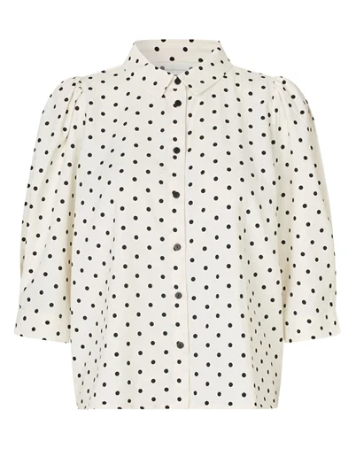 Lollys Laundry - BonoLL Skjorte - Dot Print